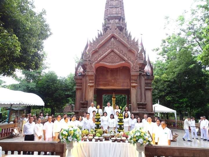 🔴พิธีบวงสรวงสิ่งศักดิ์ประจำเมืองกำแพงเพชร ก่อนเริ่มงานประเพณี “สารทไทย-กล้วยไข่ และของดีเมืองกำแพง” ปี พ.ศ.2566♦️